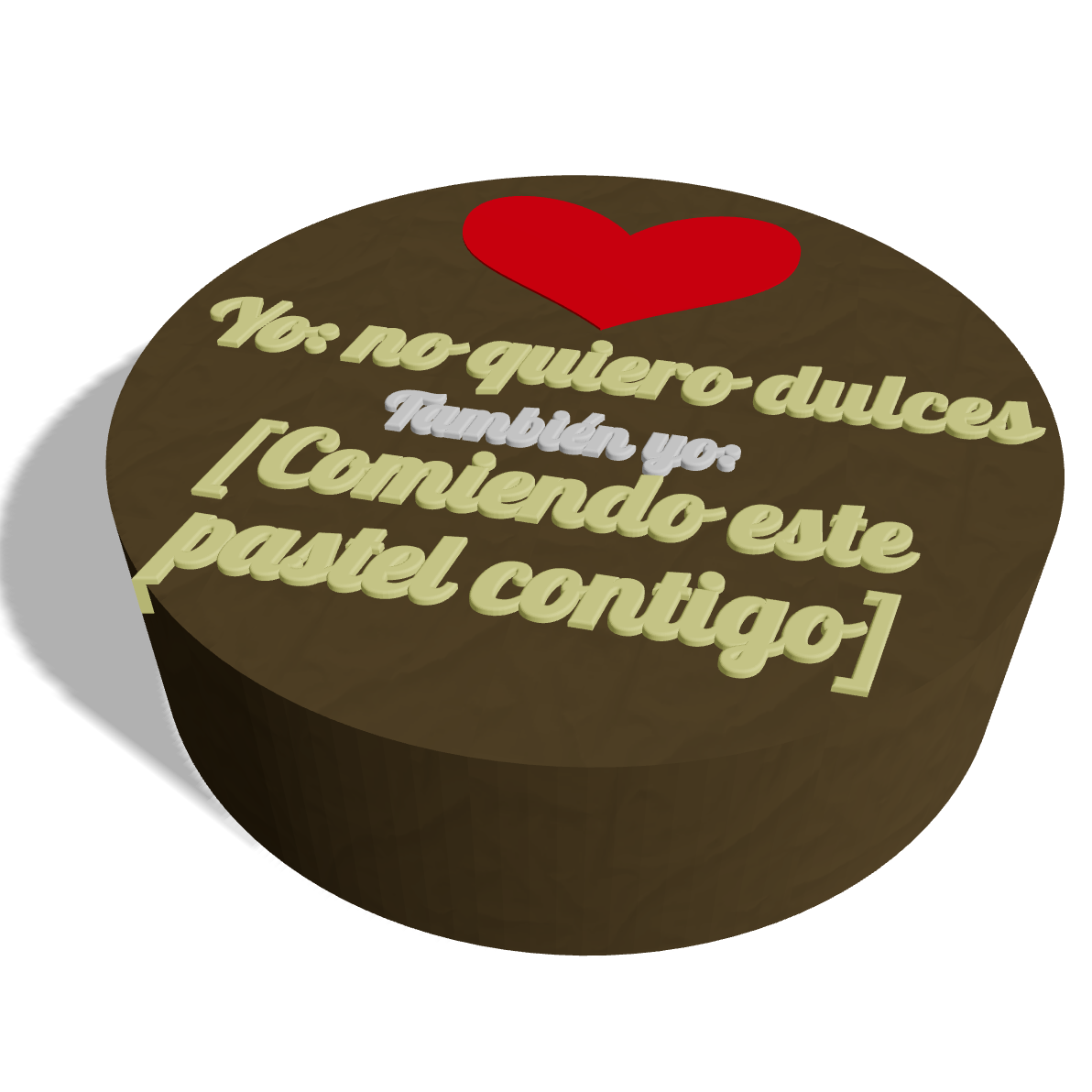 No, pero sí... contigo