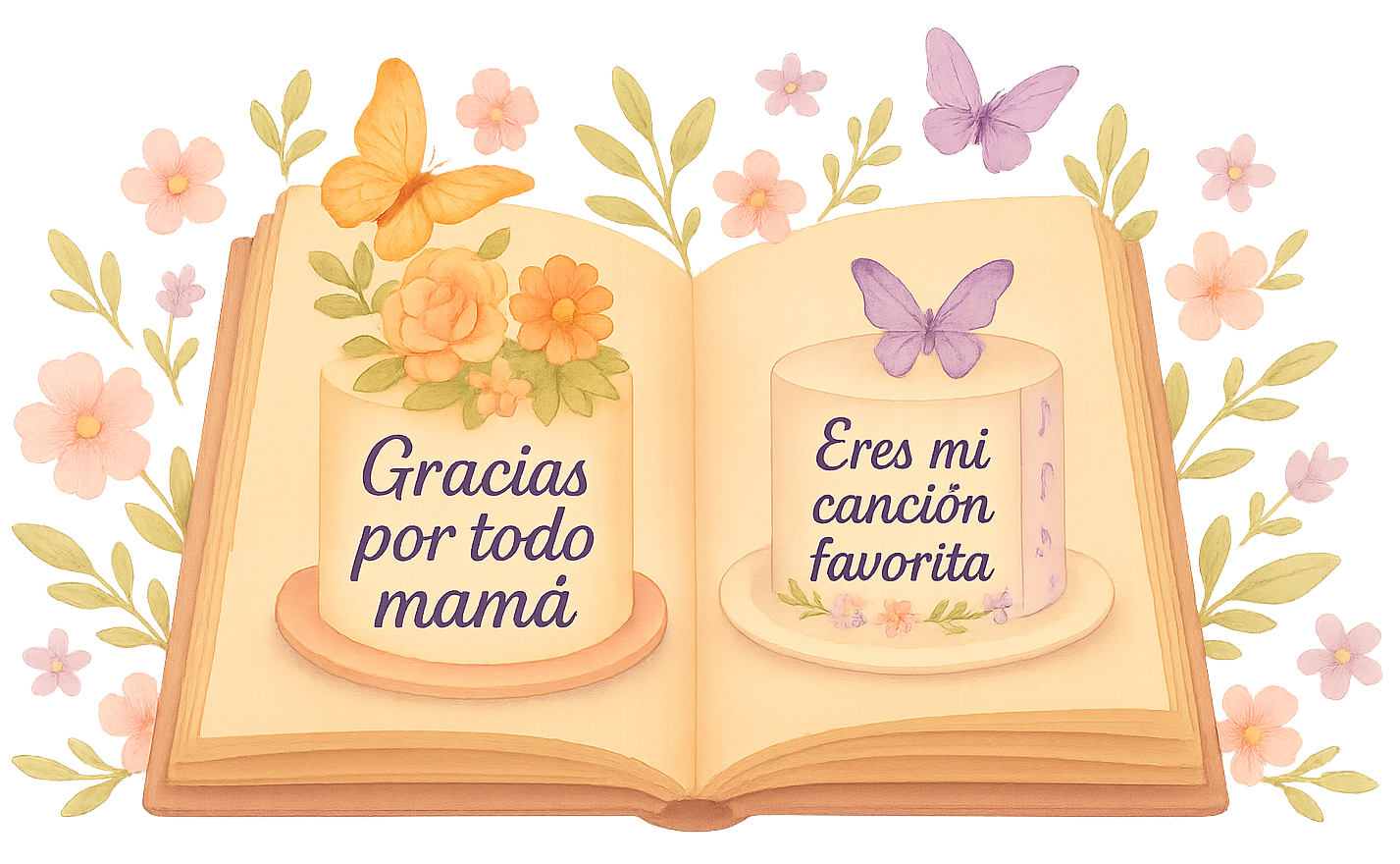 Pastel personalizado para mamá
